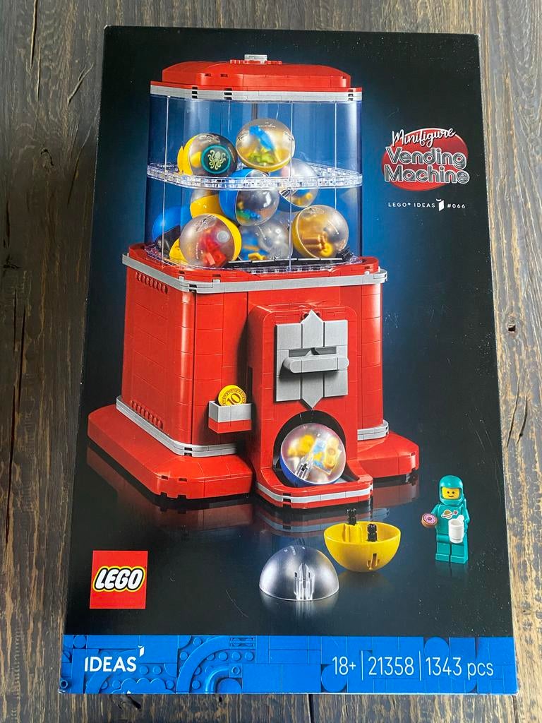 Lego Ideas 21358 Minifigure Vending Machine, Gebruikt, Lego, Ophalen of Verzenden, Ideas