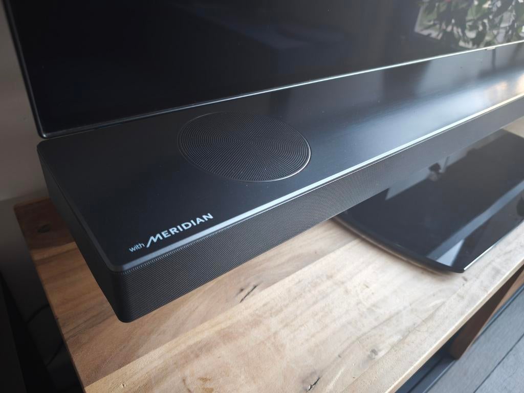 LG DSN9YG Soundbar + SPK8 draadloze achterspeakers, Audio, Tv en Foto, Soundbars, Ophalen, Bluetooth, Zo goed als nieuw