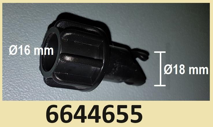 6644655 Slangnippel voor luchtventiel rubberboot. € 2,95, Ophalen of Verzenden, Nieuw, Overige typen