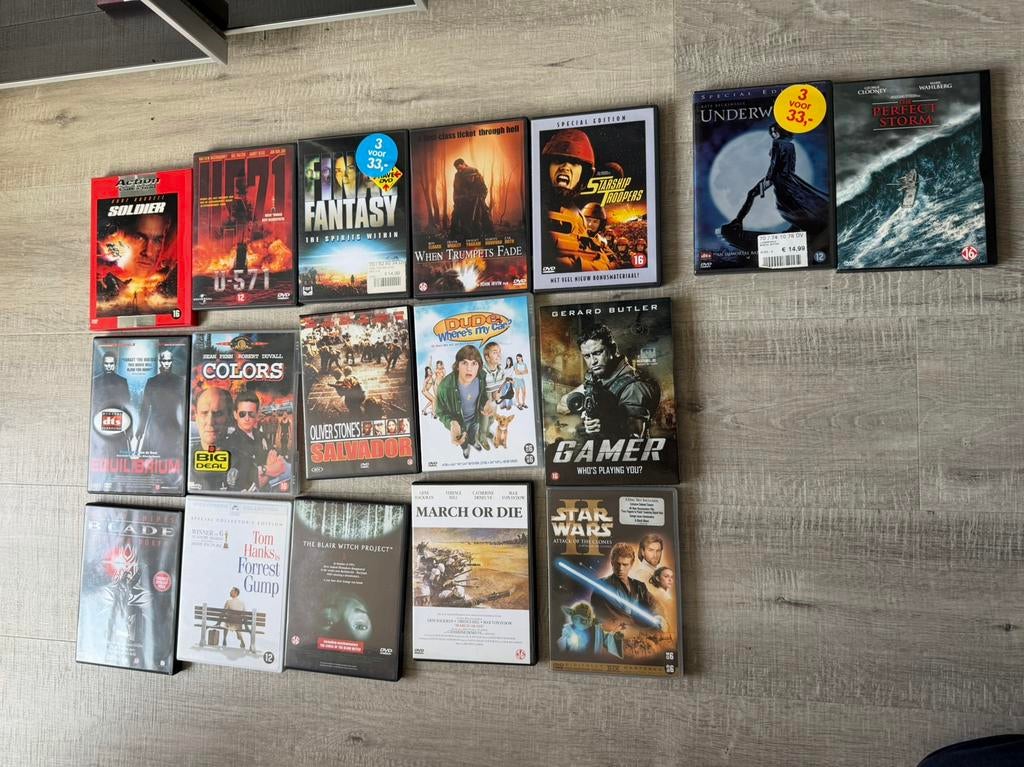 Dvd diversen batch 3.3., Alle leeftijden, Ophalen of Verzenden, Zo goed als nieuw