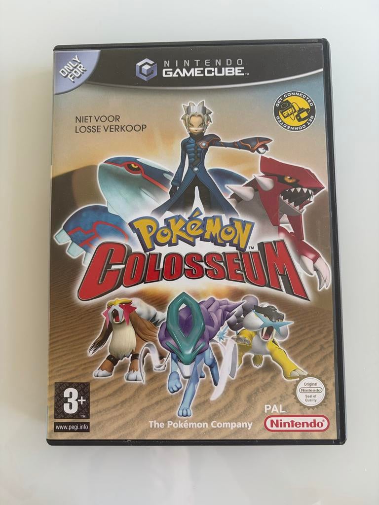 Pokémon Colosseum + Pokémon Box Ruby & Sapphire GameCube, Gebruikt, 1 speler, Ophalen of Verzenden, Role Playing Game (Rpg)