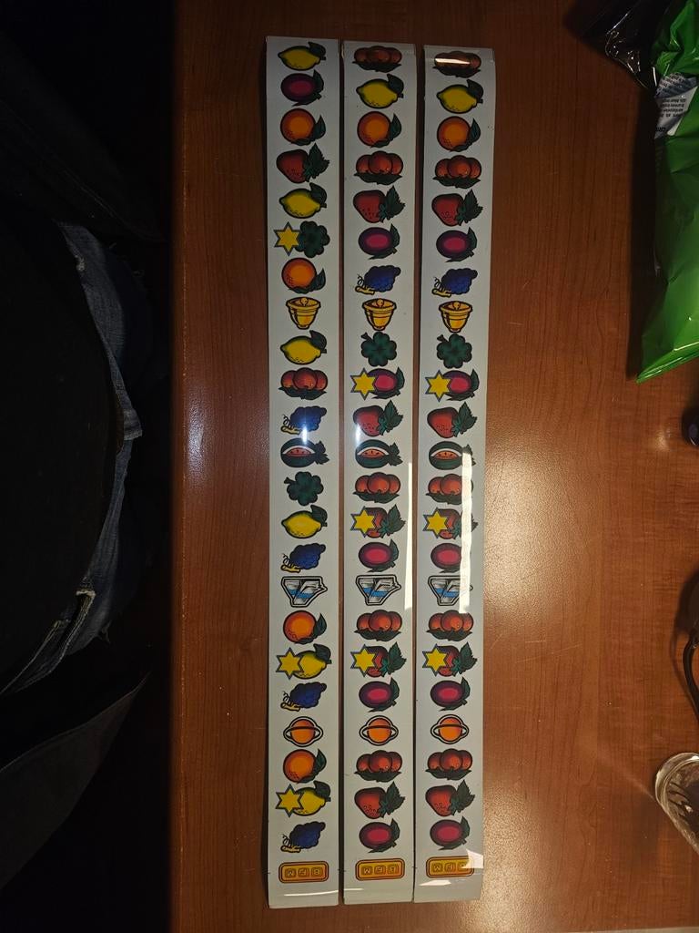 Nieuwe reel tapes cash card 85 onverlicht, Verzamelen, Automaten | Gokkasten en Fruitautomaten, Euro, Ophalen of Verzenden, Zo goed als nieuw