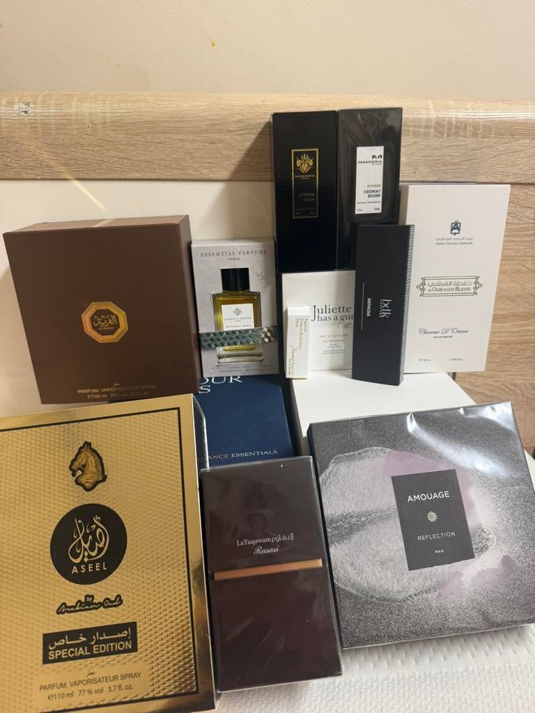Niche parfums Authentiek-Amouage, MFK, Mancera BUNDELKORTING, Verzenden, Zo goed als nieuw
