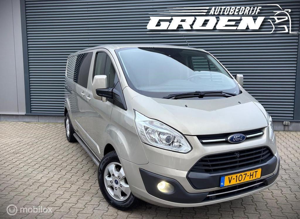 Ford Transit Custom 290 AUTOMAAT 2.0 TDCI L2H1 Limited, Auto's, Euro 6, 4 cilinders, Bedrijf, Diesel