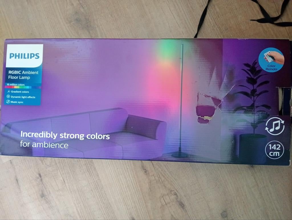 Philips RGBIC Ambient Vloerlamp, Ophalen