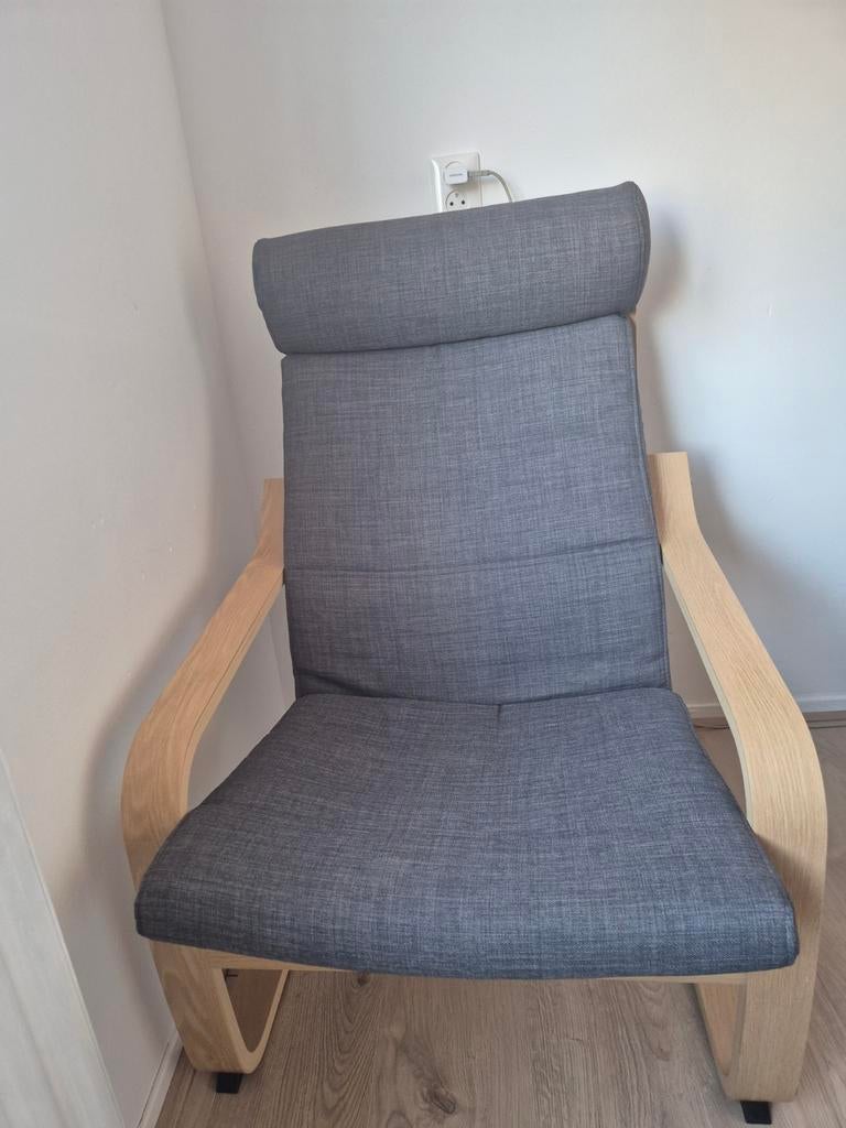 POANG fauteuil Ikea, Huis en Inrichting, Stoelen, Gebruikt, Modern, Scandinavisch, Ophalen of Verzenden, Stof