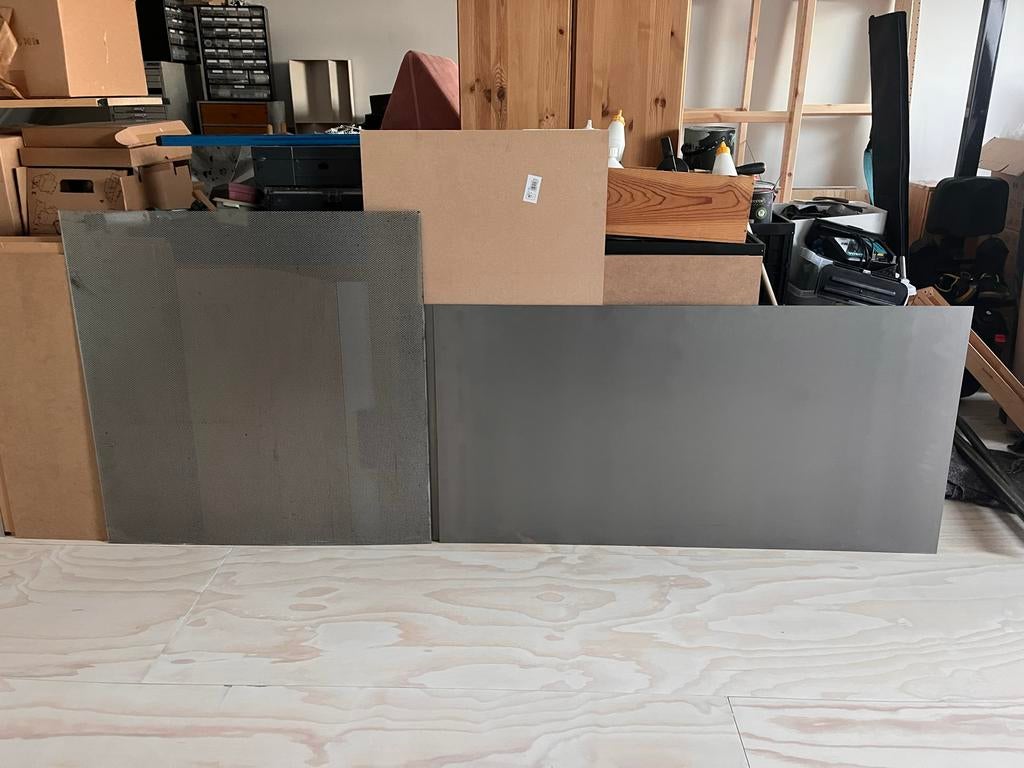 Stalen platen, Doe-het-zelf en Verbouw, Metalen, Ophalen, Gebruikt, IJzer