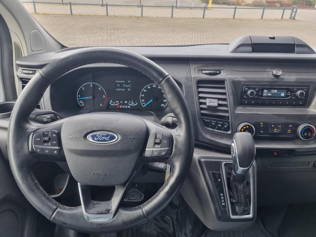 Ford Transit Custom 2.0 TDCI L2H1 Airco Trekhaak 130pk 2x Sc, Automaat, Euro 6, 4 cilinders, 129 pk