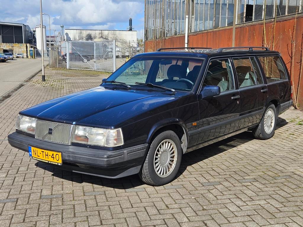 Uniek! Volvo 940 2.3 IC 1996 Blauw, Auto's, Volvo, Euro 2, Stoelverwarming, 4 cilinders, Blauw