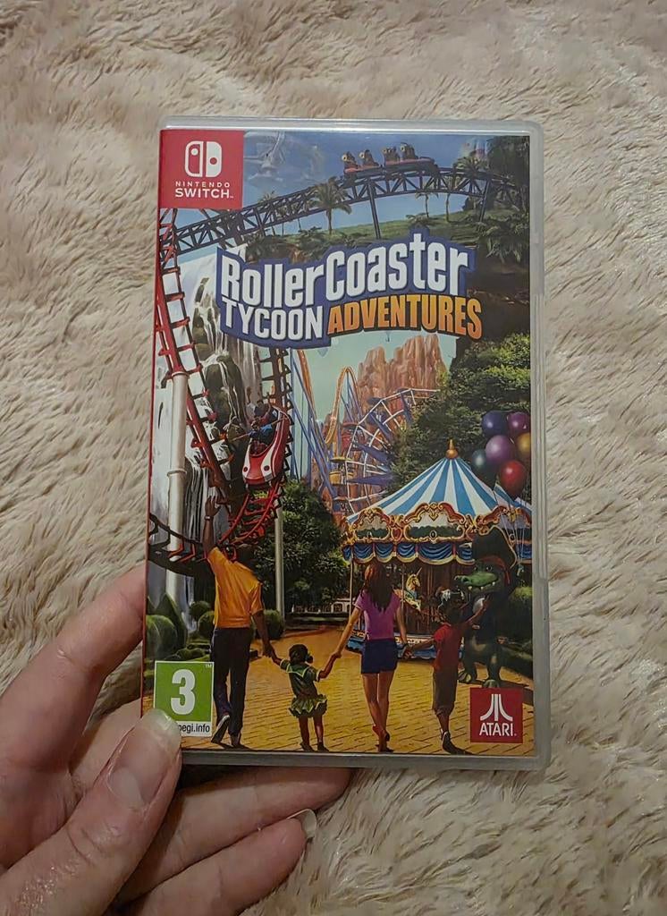Rollercoaster tycoon adventures switch, 1 speler, Ophalen of Verzenden, Zo goed als nieuw, Vanaf 3 jaar