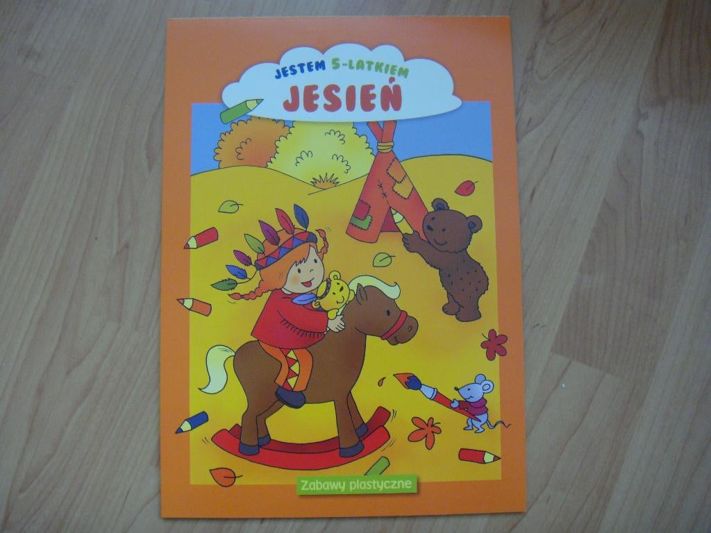 Poolse kinderboeken Jestem 5-latkiem JESIEN NIEUW, Ophalen of Verzenden, Nieuw, Fictie algemeen