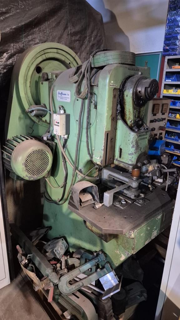 Excenterpers, Ophalen