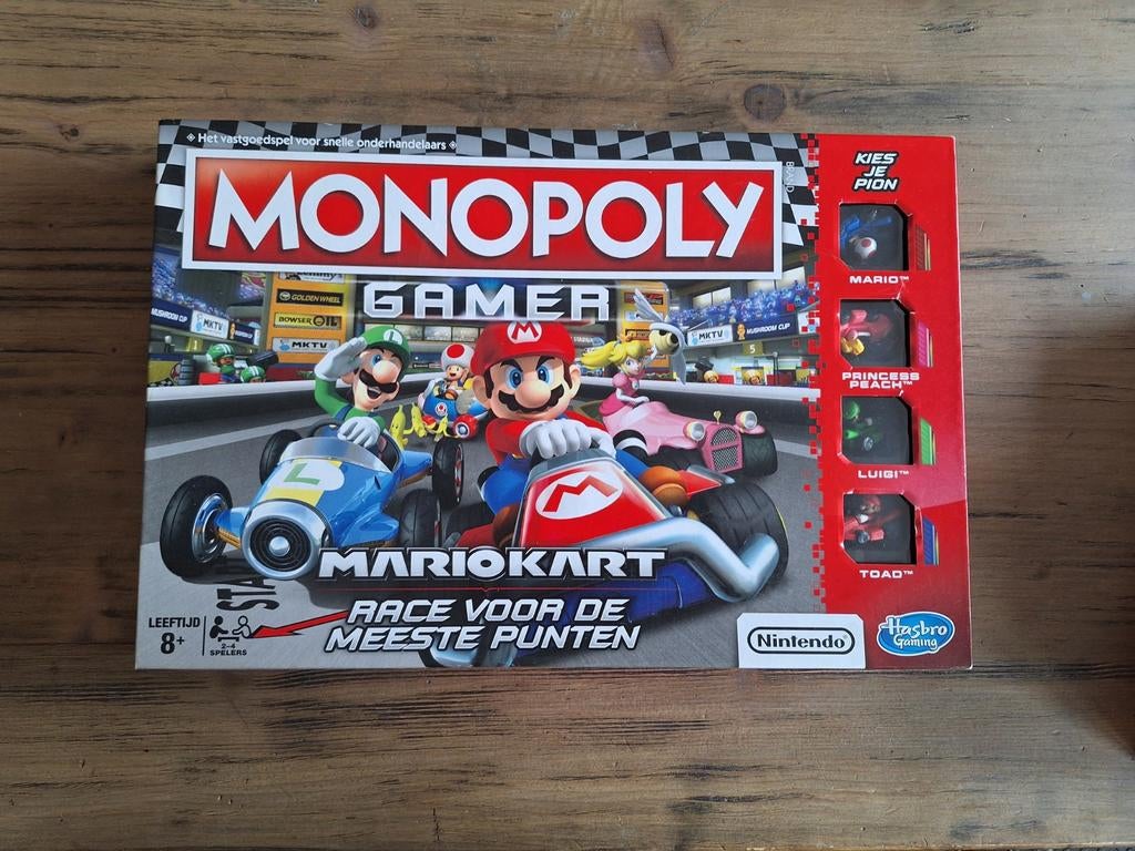 Monopoly Gamer Mario Kart, Ophalen of Verzenden