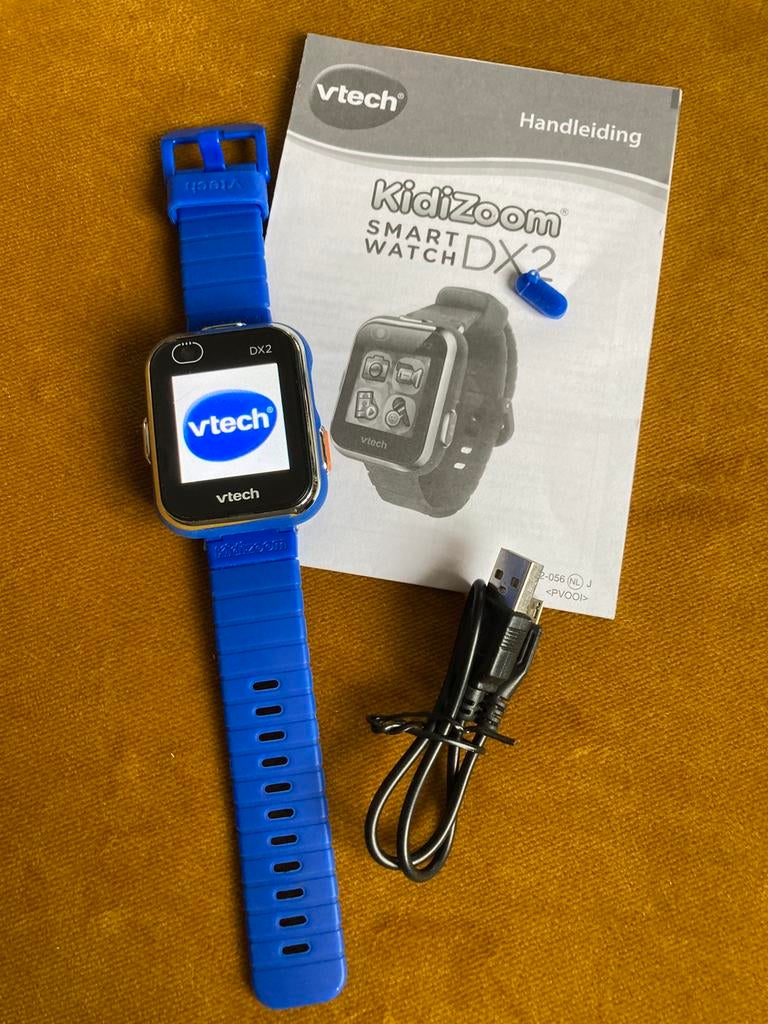 Vtech Kidizoom smart watch DX2, Ophalen, Gebruikt, Blauw, Jongen of Meisje