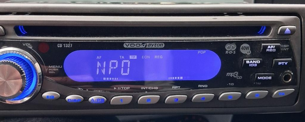 autoradio, Ophalen, Gebruikt