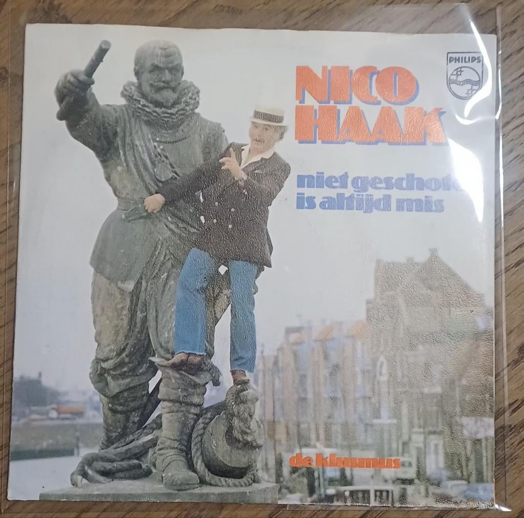 Nico Haak - Niet geschoten is altijd mis (7 inch vinyl), Gebruikt, 7 inch, Single, Ophalen of Verzenden