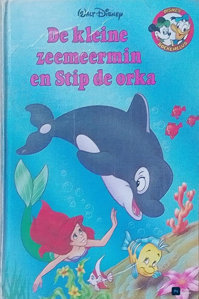 De Kleine Zeemeermin En Stip De Orka, Gelezen, Fictie algemeen, Ophalen of Verzenden, Walt Disney.