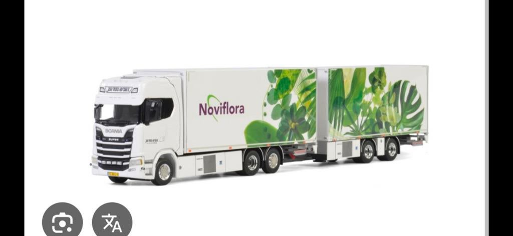 Gezocht Scania Noviflora J.P. Vis, Overige merken, 1:50 of kleiner, Ophalen of Verzenden, Zo goed als nieuw