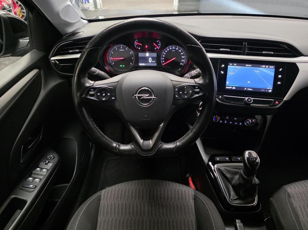 Opel Corsa 1.2 Edition VOL OPTIES! Camera, stuur- en stoelve, Euro 6, 1199 cc, Zwart, Origineel Nederlands