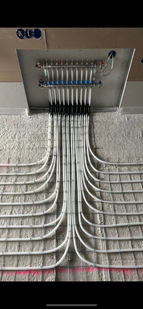 Vloerverwarming / pvc vloeren / egaliseren, Ophalen of Verzenden