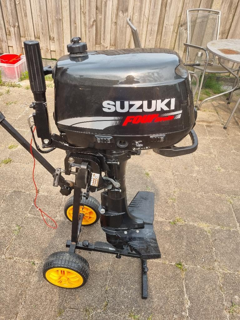 suzuki 6 pk 2009, Watersport en Boten, Bootonderdelen, Ophalen, Zo goed als nieuw, Motor en Techniek, Motorboot