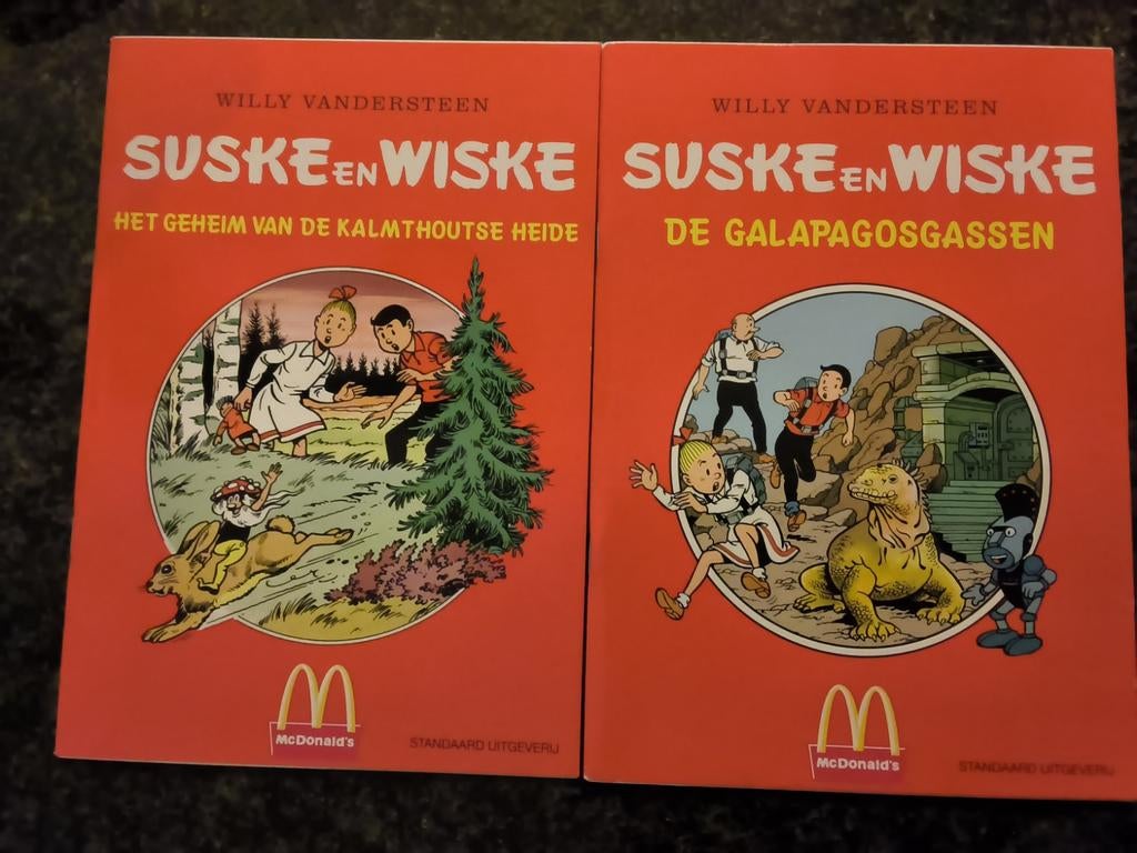 Suske en Wiske reclame McDonald's, Boeken, Stripboeken, Complete serie of reeks, Ophalen of Verzenden, Zo goed als nieuw