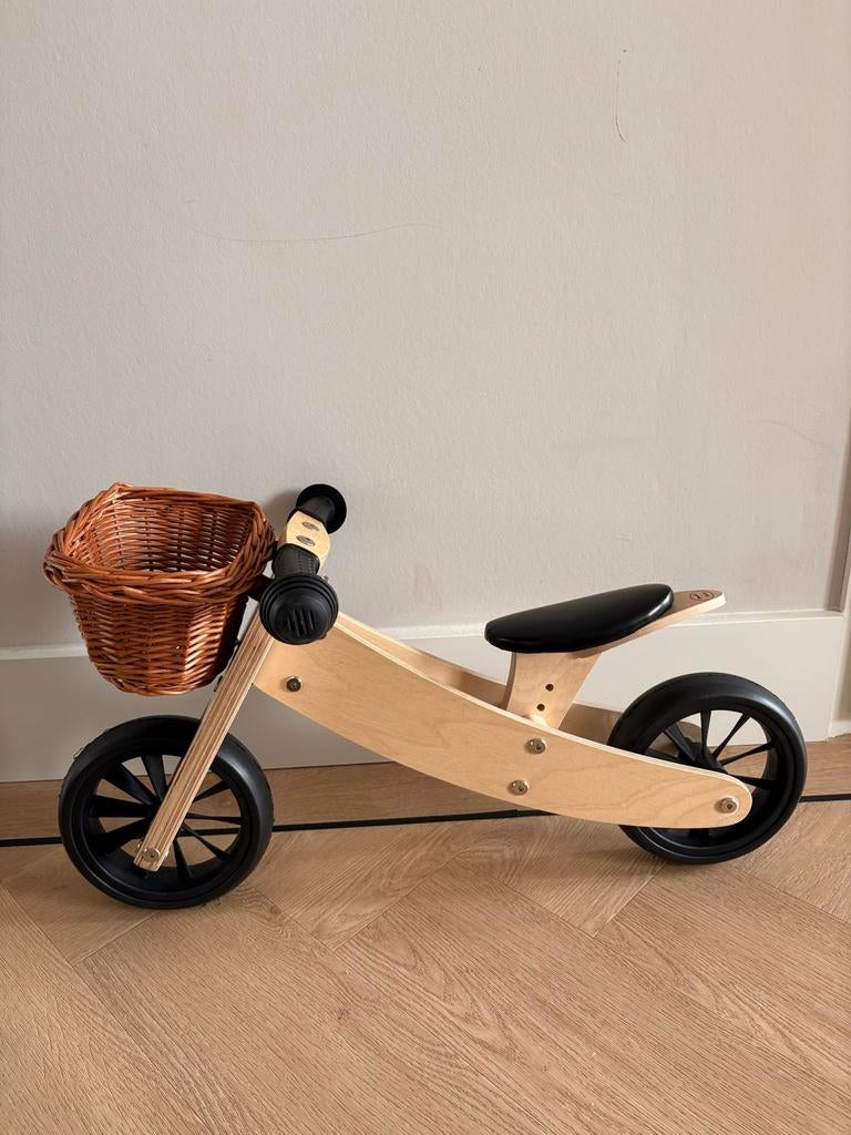 Bandits & Angels loopfiets 4 in 1 + mandje zo goed als nieuw, Ophalen of Verzenden, Zo goed als nieuw, Loopfiets