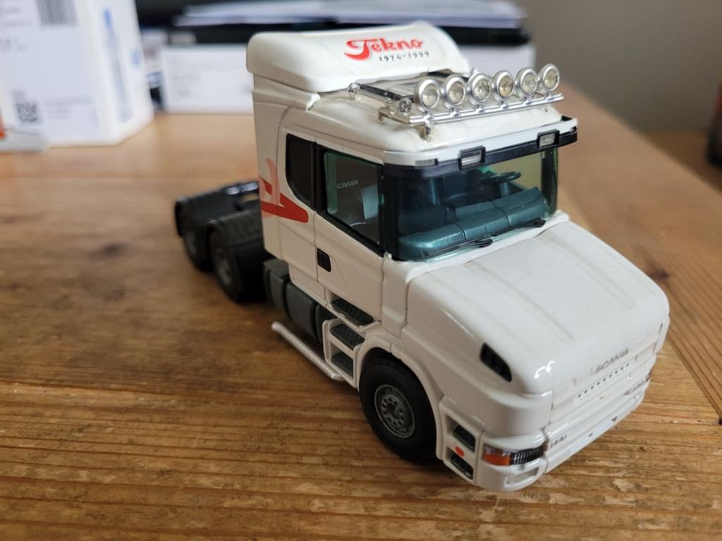 Scania  t truck, Hobby en Vrije tijd, Modelauto's | 1:50, T, T, Zo goed als nieuw, Tekno