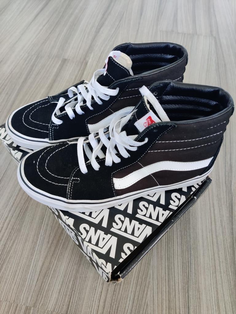 Vans sneakers zwart, Kleding | Heren, Schoenen, Ophalen of Verzenden, Zo goed als nieuw, Zwart