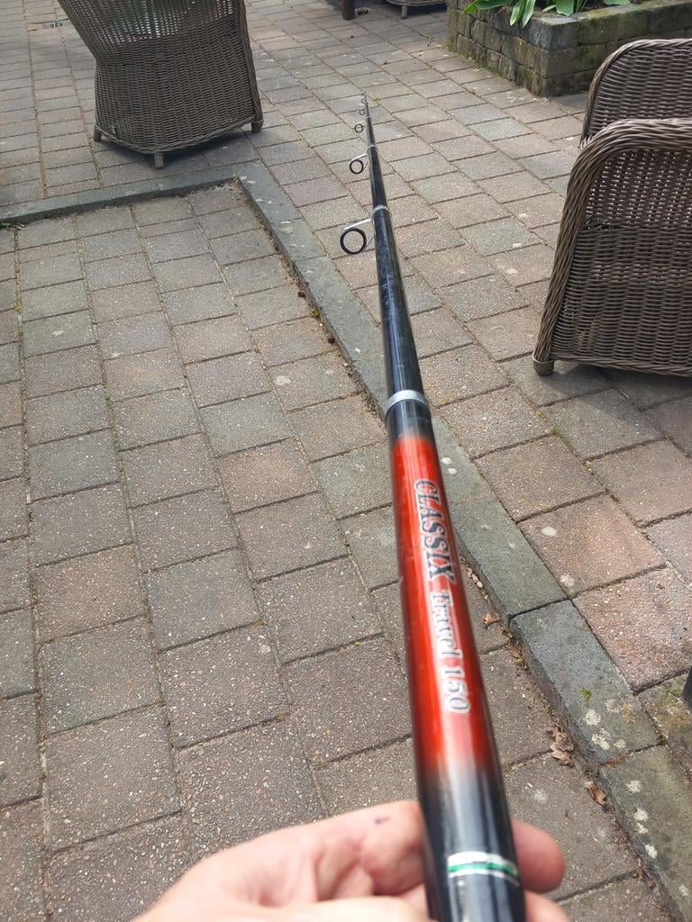 Werphengel boothengel vishengel vismolen spro, Watersport en Boten, Ophalen, Gebruikt, Werphengel