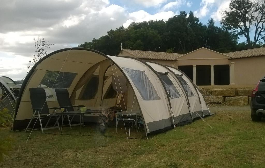 Tent Basecamp Ambato V Deluxe (5 persoons tunneltent), Ophalen, Gebruikt, Tot en met 5