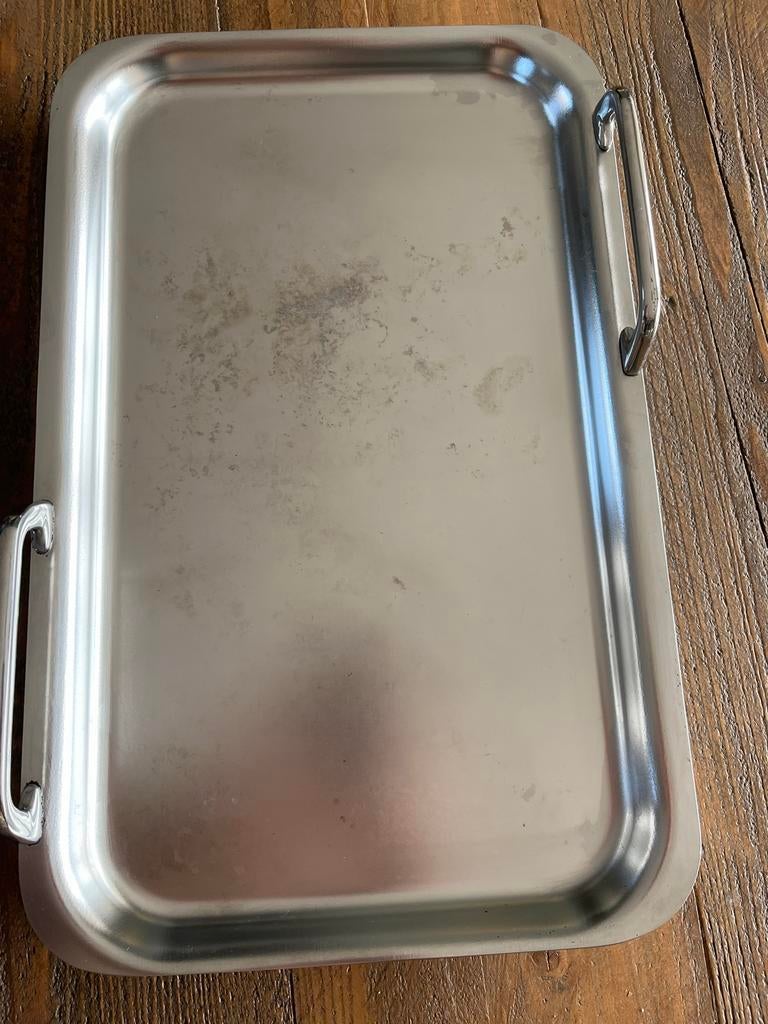 Siemens Teppanyaki plaat HZ390512, Ophalen, Zilver, Metaal, Overige typen