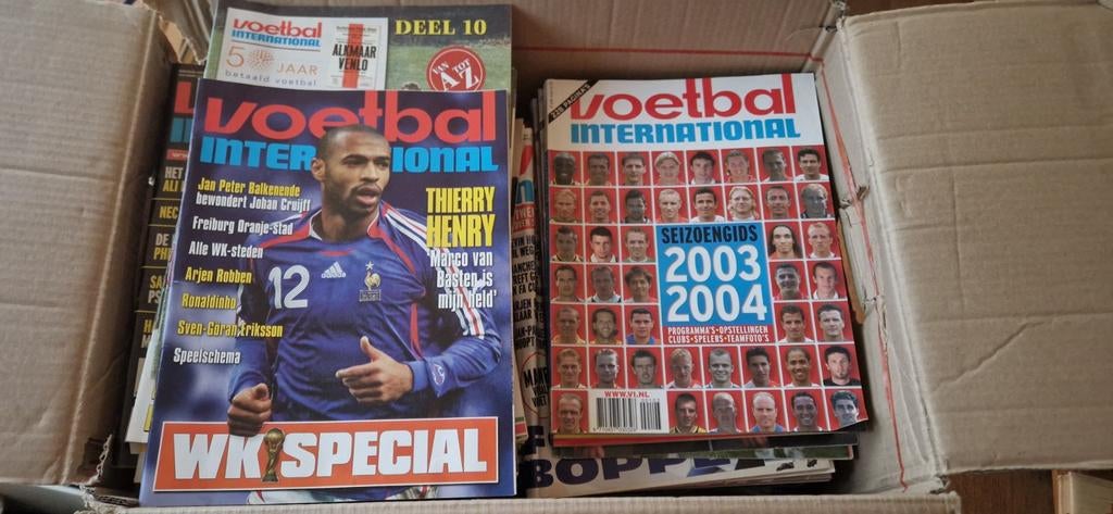 Voetbal International: Diverse Jaargangen & Seizoensgidsen, Ophalen, Buitenlandse clubs