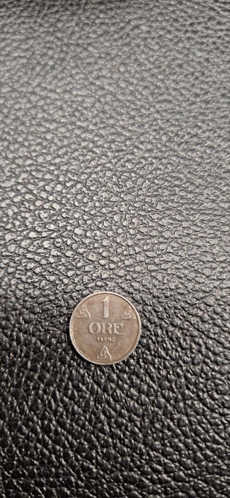 Noorwegen 1 ore 1942 ijzer, Ophalen of Verzenden, Overige landen