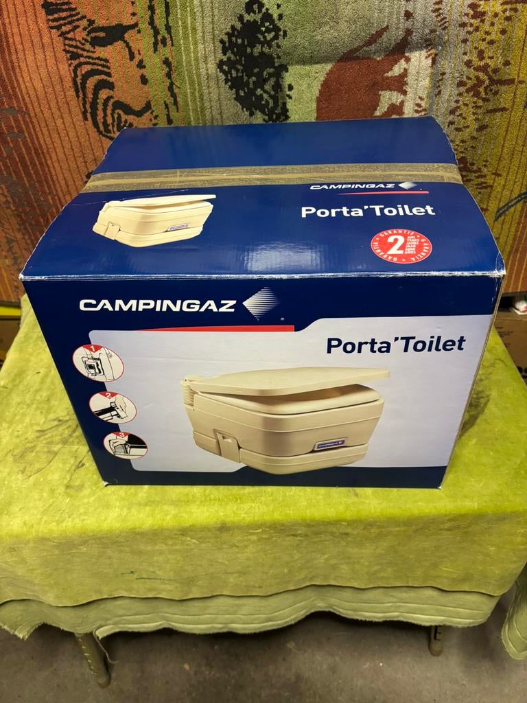 Te koop camping toilet, Ophalen of Verzenden, Zo goed als nieuw