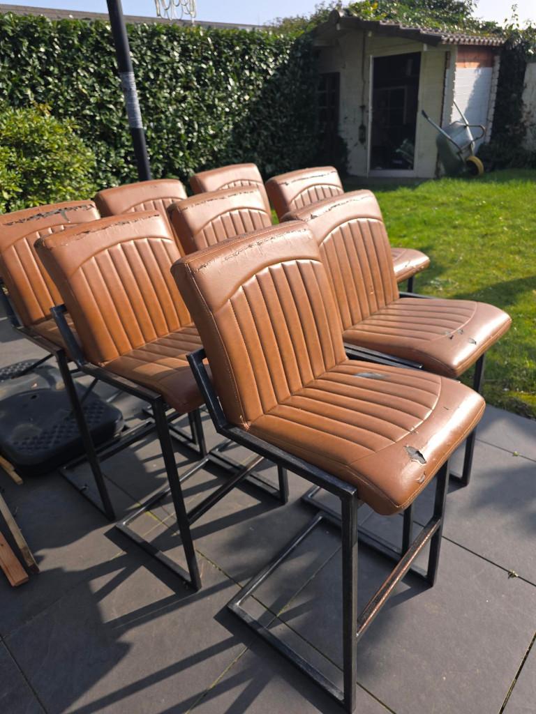 Barkrukken stalen onderstel, Ophalen, Met voetsteun, 60 tot 90 cm, Metaal