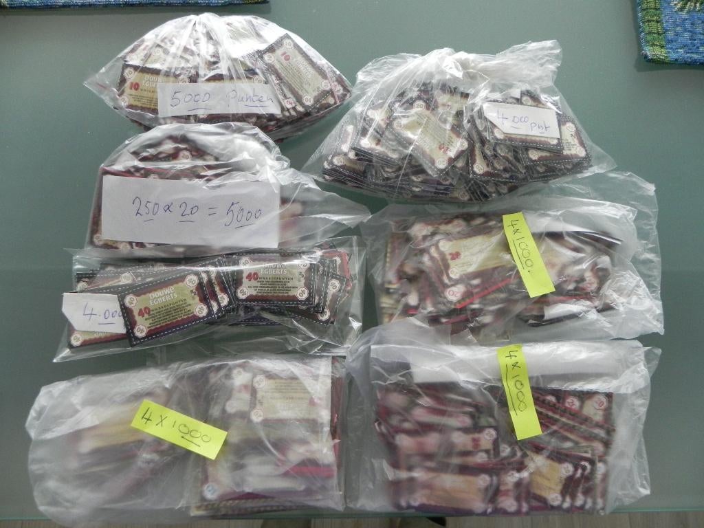 Douwe Egberts punten 30.000., Ophalen of Verzenden, Koffie of Thee, Zegels, Bonnen of Punten