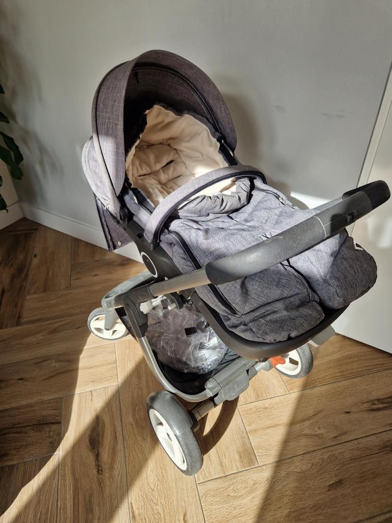 Stokke Crusi kinderwagen, Ophalen