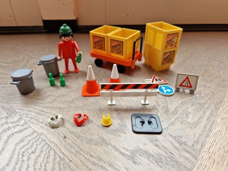 Playmobil Bagage 3206 (retro), en andere onderdelen, Ophalen of Verzenden, Gebruikt, Los playmobil