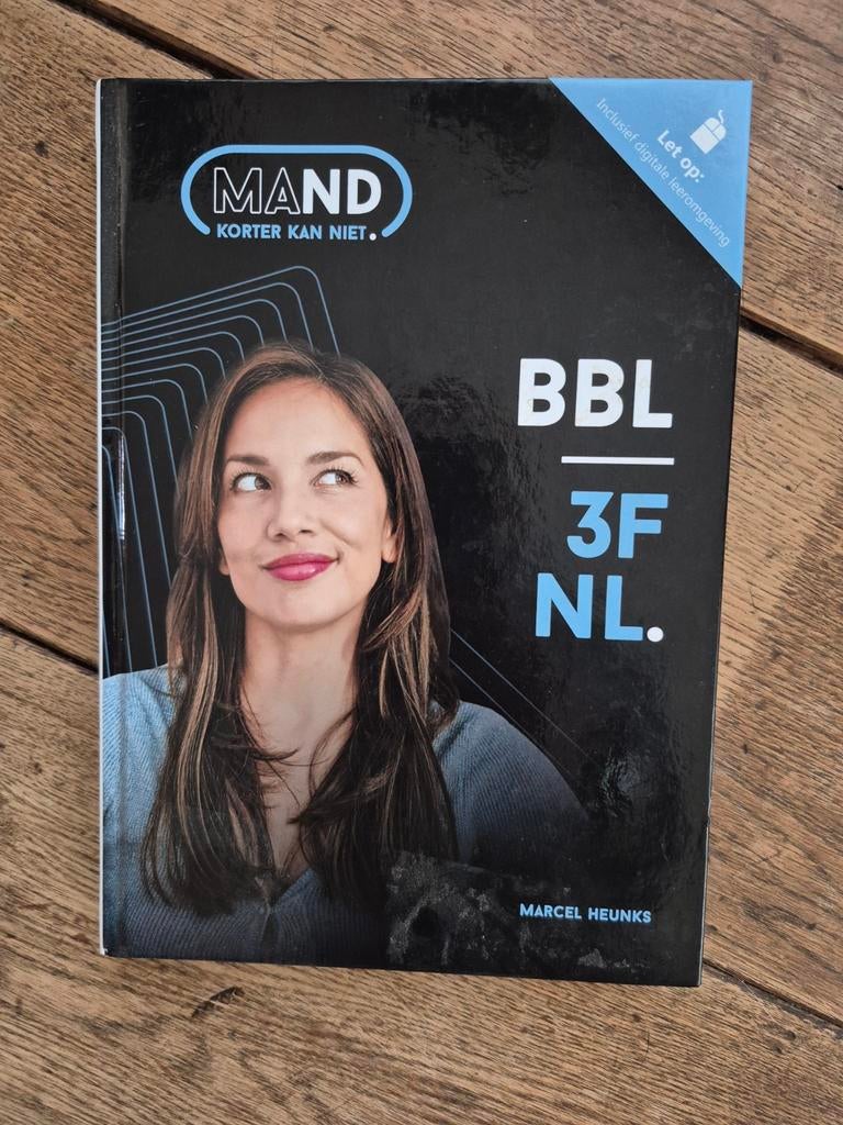 MAND Korter Kan Niet BBL 3F NL, Ophalen of Verzenden
