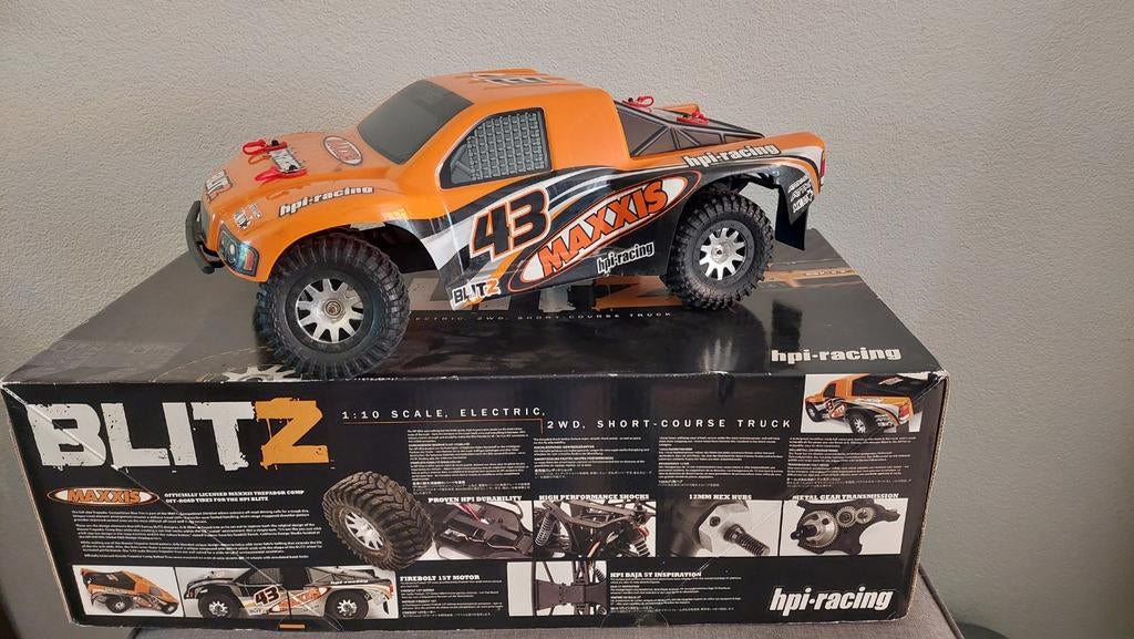 Hpi Blitz 1/10 short course 3s brushless, Ophalen of Verzenden, Zo goed als nieuw, Onderdeel