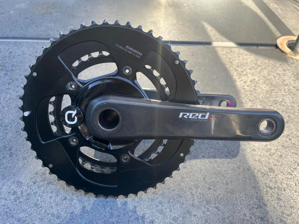 Sram red quarq dzero powermeter compact 110bcd, Ophalen of Verzenden, Zo goed als nieuw, Overige typen