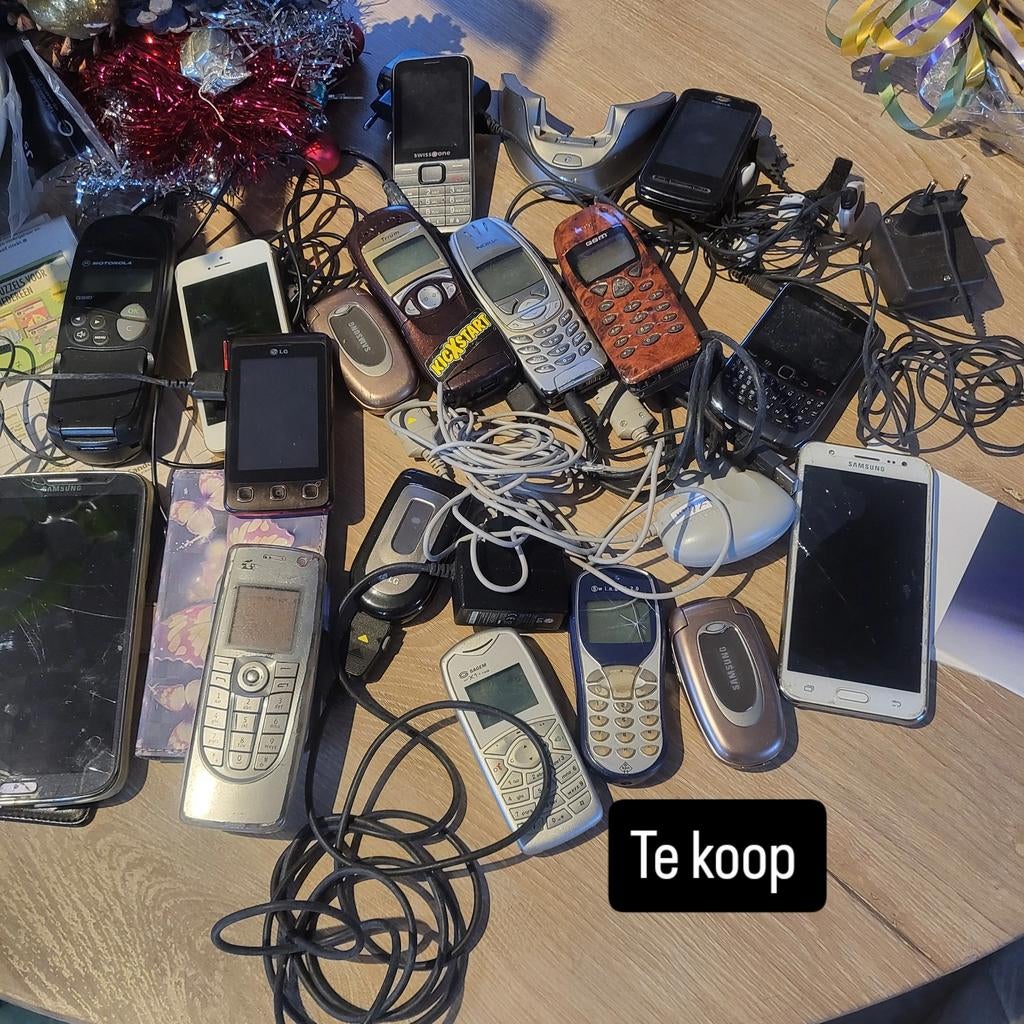 Te Koop , partij mobiels oa Nokia, Telecommunicatie, Ophalen, Overige typen