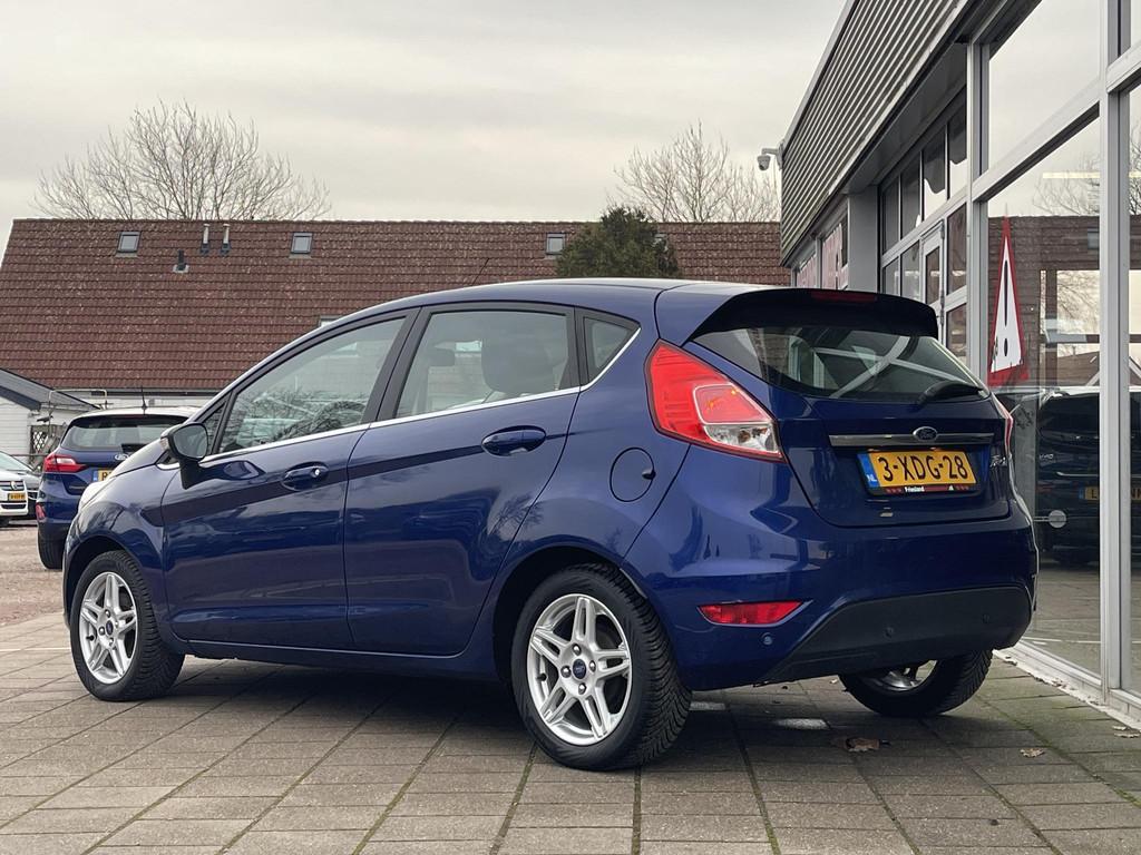 Ford Fiesta 1.0 Titanium 5 Deurs /Cruise/Clima/ 96.800 KM! /, Voorwielaandrijving, Stof, Euro 6, 525 kg