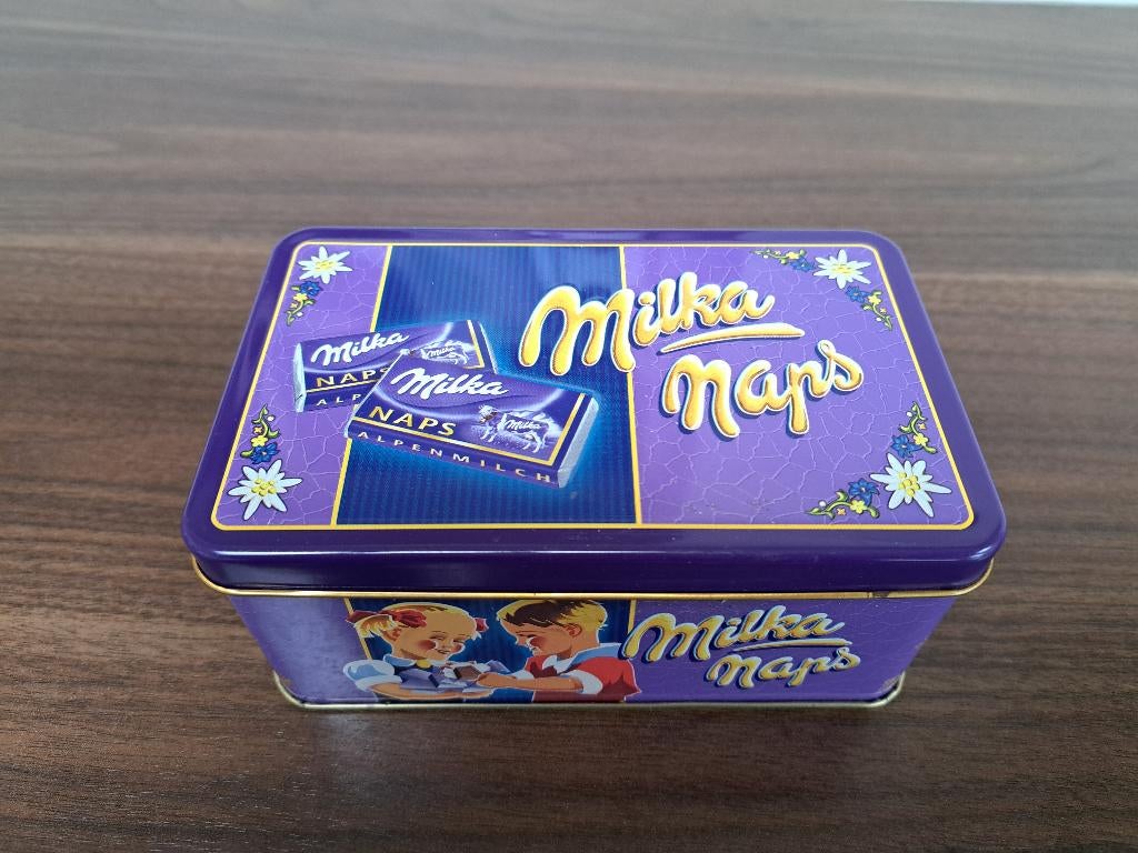 mooie gave MILKA naps blik, Ophalen of Verzenden, Zo goed als nieuw, Overige