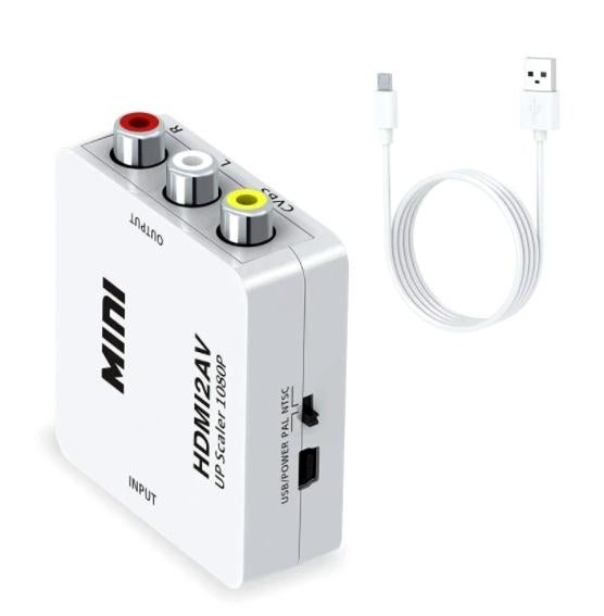 VGA naar AV Mini Converter Scaler Adapter, Ophalen of Verzenden, Nieuw