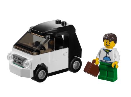 LEGO City Stadsauto 3177, Ophalen of Verzenden, Zo goed als nieuw, Complete set, Lego