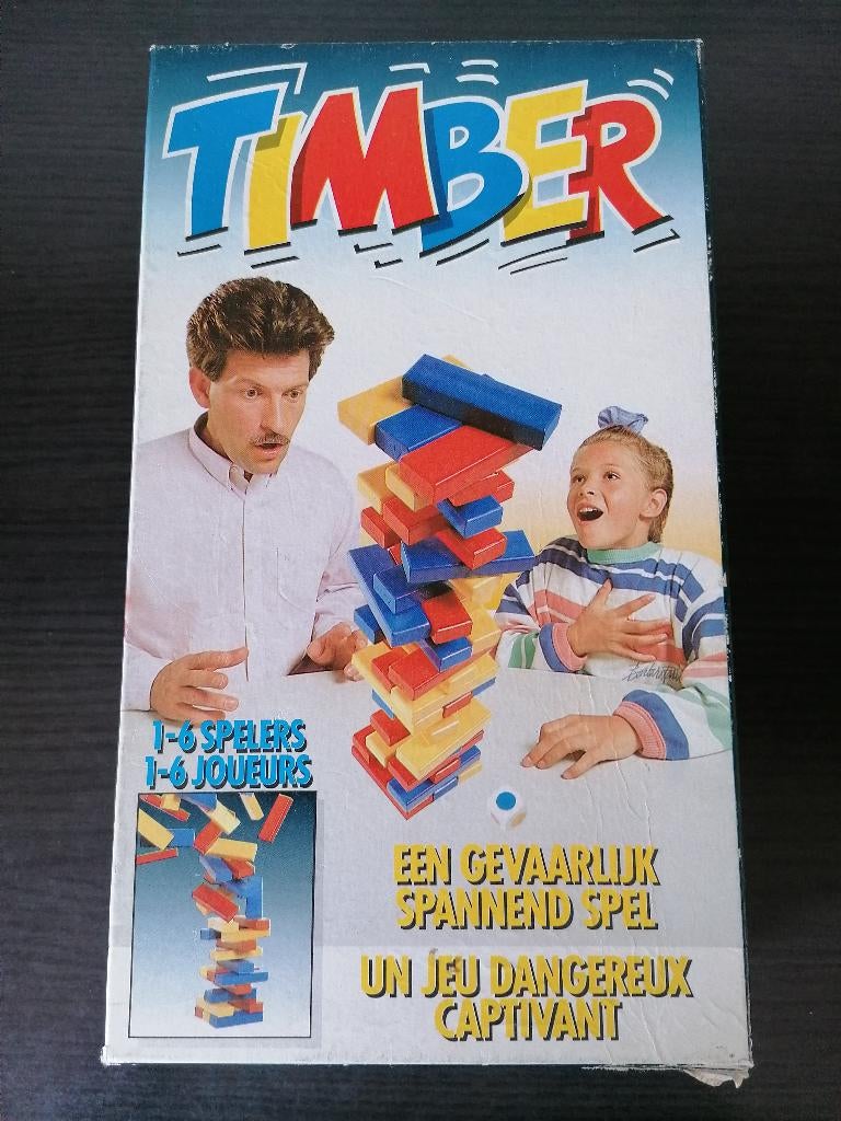 Timberspel- De vallende toren, Vijf spelers of meer, Ophalen of Verzenden, Gebruikt, Otto Simon