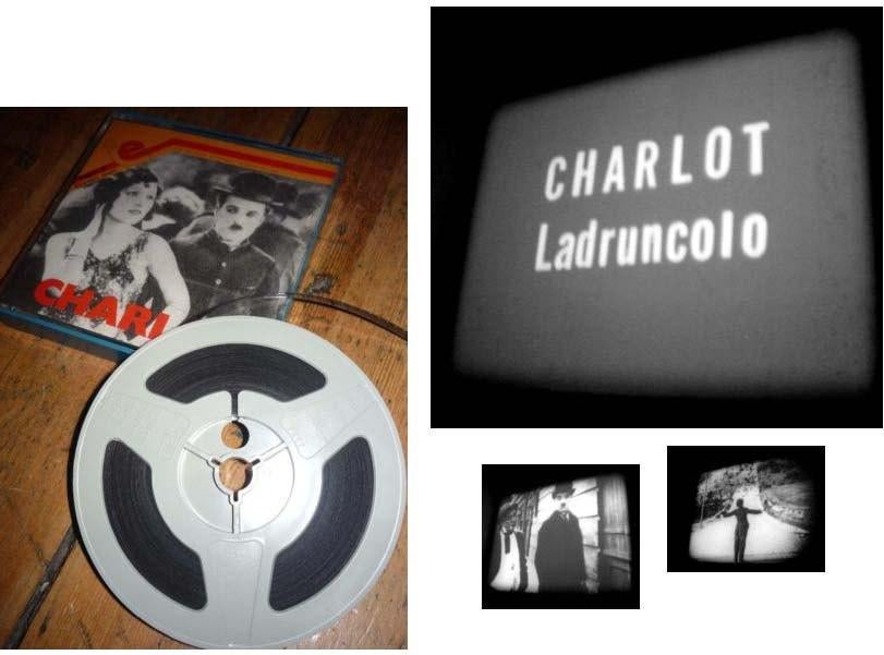 8mm film Charlie Chaplin "petty thief" 60 mtr zw/w geluid -, Ophalen of Verzenden, 8mm film