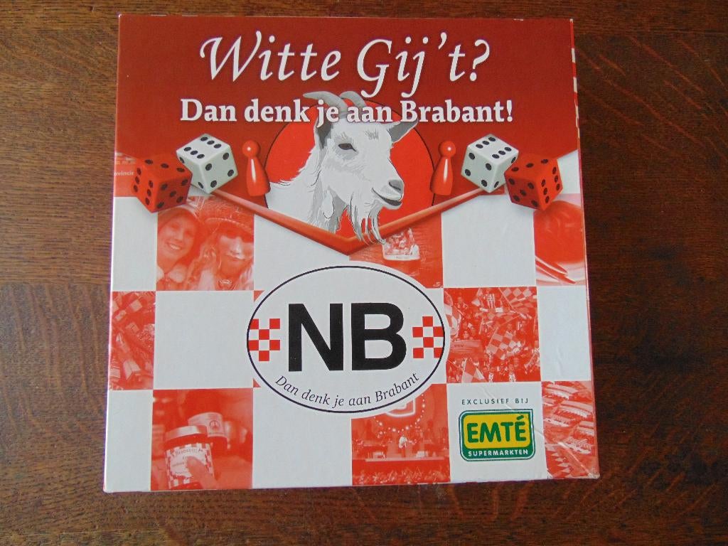 Witte Gij 't Dan denk je aan Brabant NIEUW, Een of twee spelers, Ophalen of Verzenden, Nieuw, Identity Games